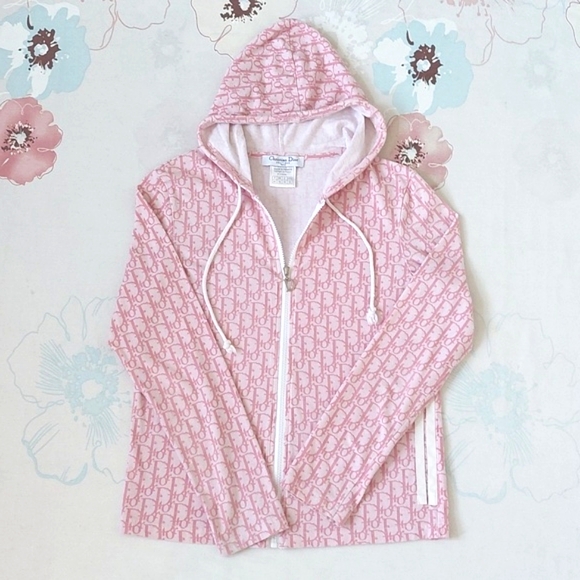 Dior Tops - Vintage Christian dior monogram hoodie